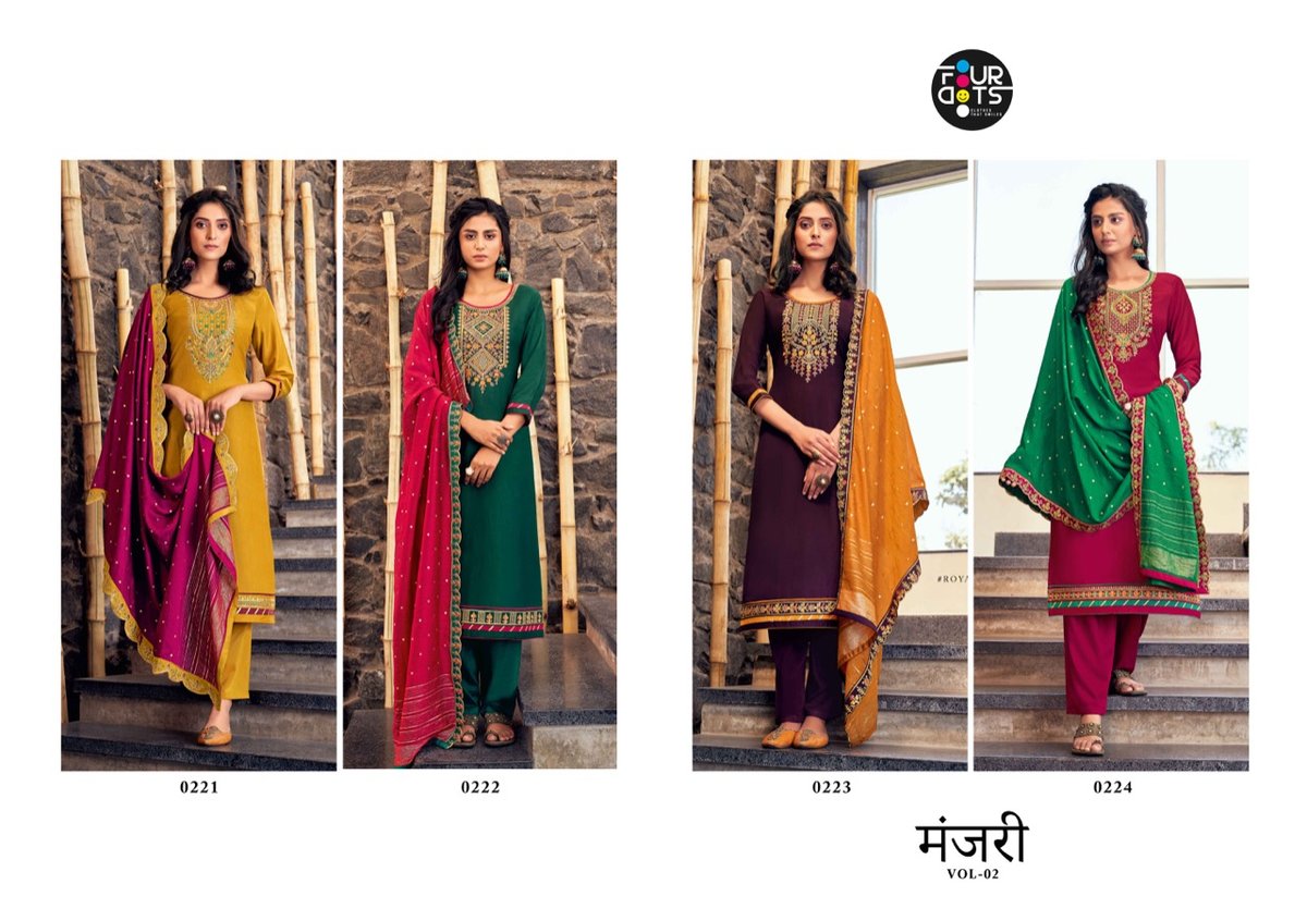 Four Dots Manjari Vol-2 0221-0224 Series 5
