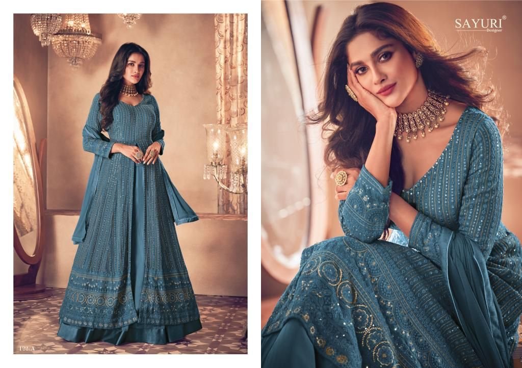 Aashirwad Creation Sayuri Noor Gold 122 Colors 2