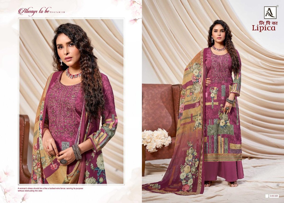 Alok Suits Lipica 810-001 To 810-010 Series 1