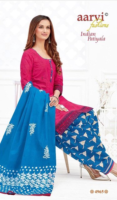 Aarvi Fashion Indian Patiyala Vol-1 4961-4972 Series 5