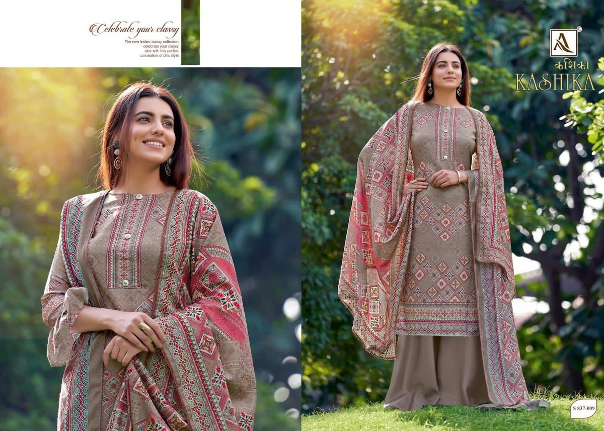 Alok Suits Kashika 837-001 to 837-010 Series 9