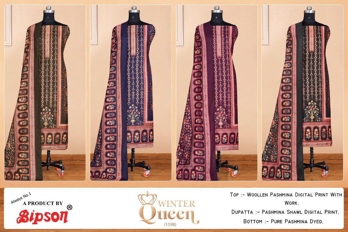Bipson Prints Winter Queen 1598 Colors 5