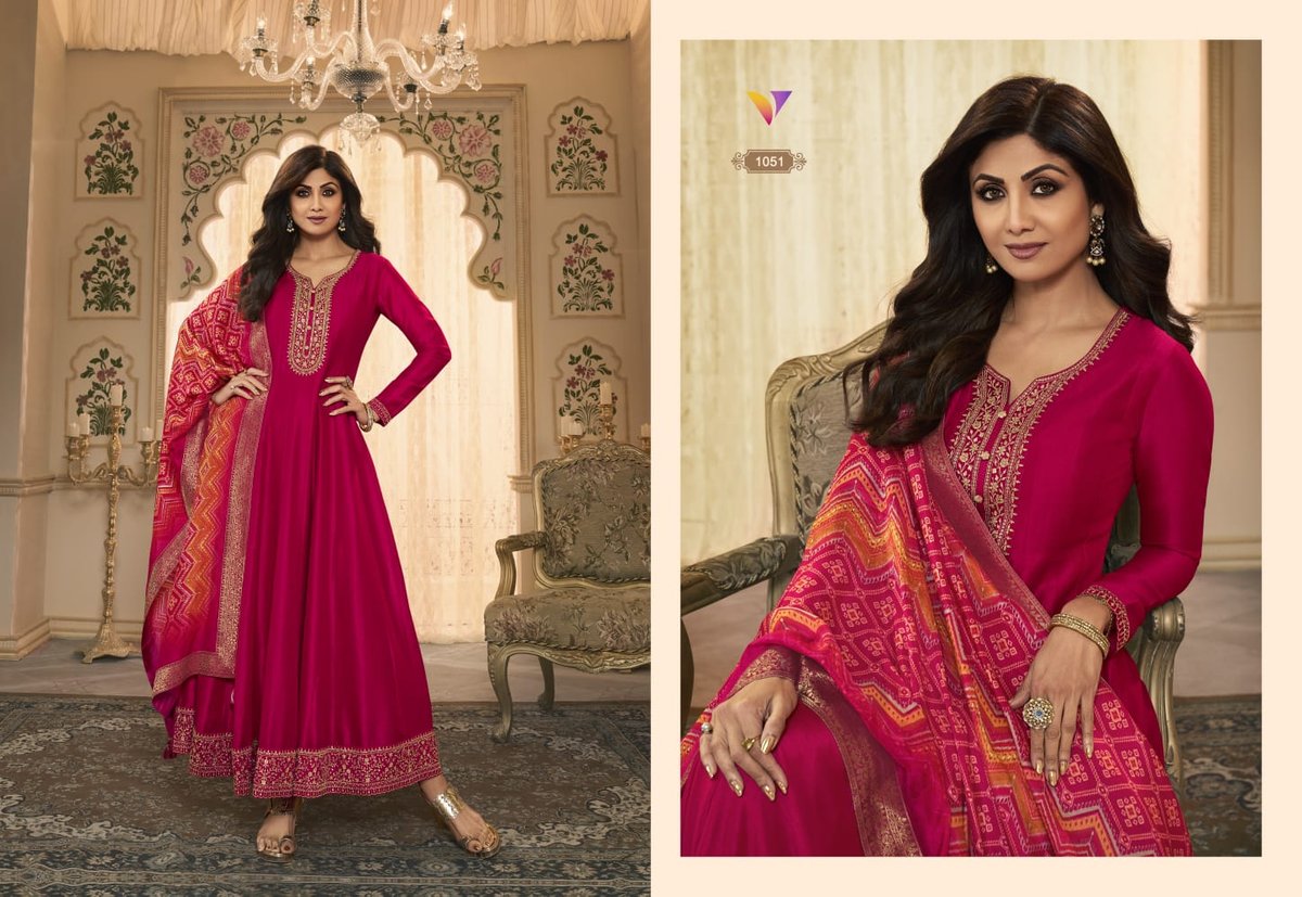 Viradi Fashion Vatsam Shilpa Vol-10 1051-1054 Series 1