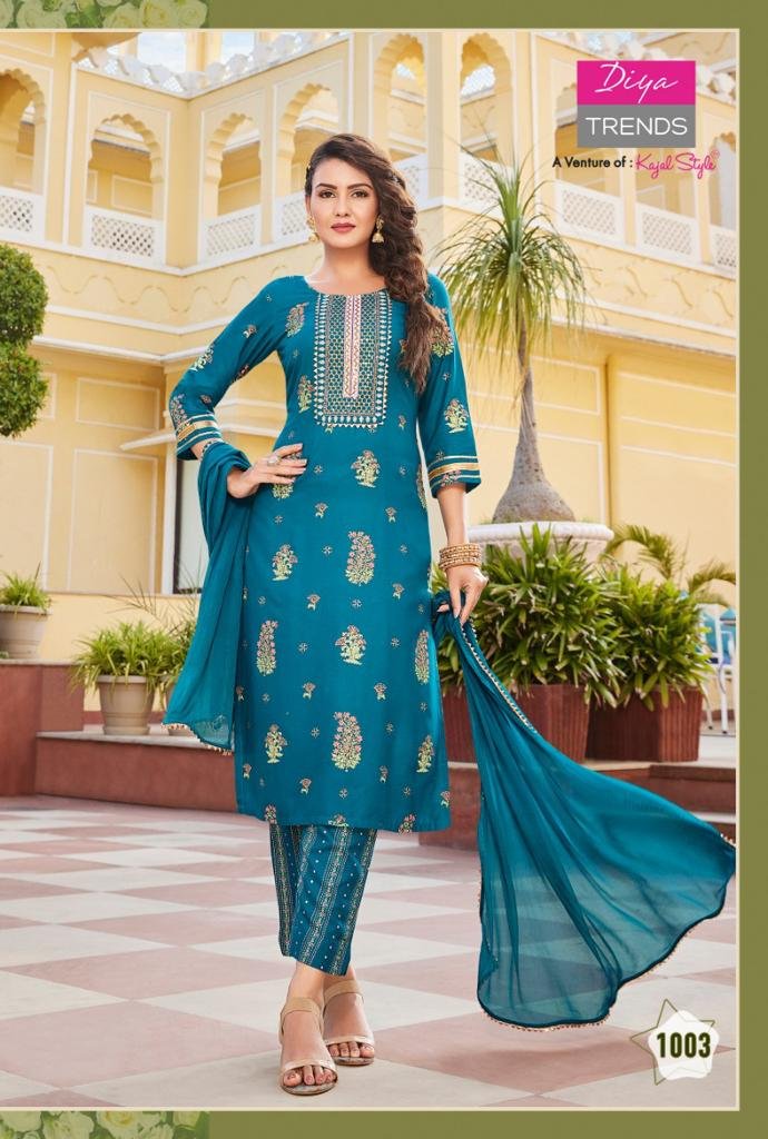 Diya Trends Zubeda Vol-1 1001-1010 Series 3