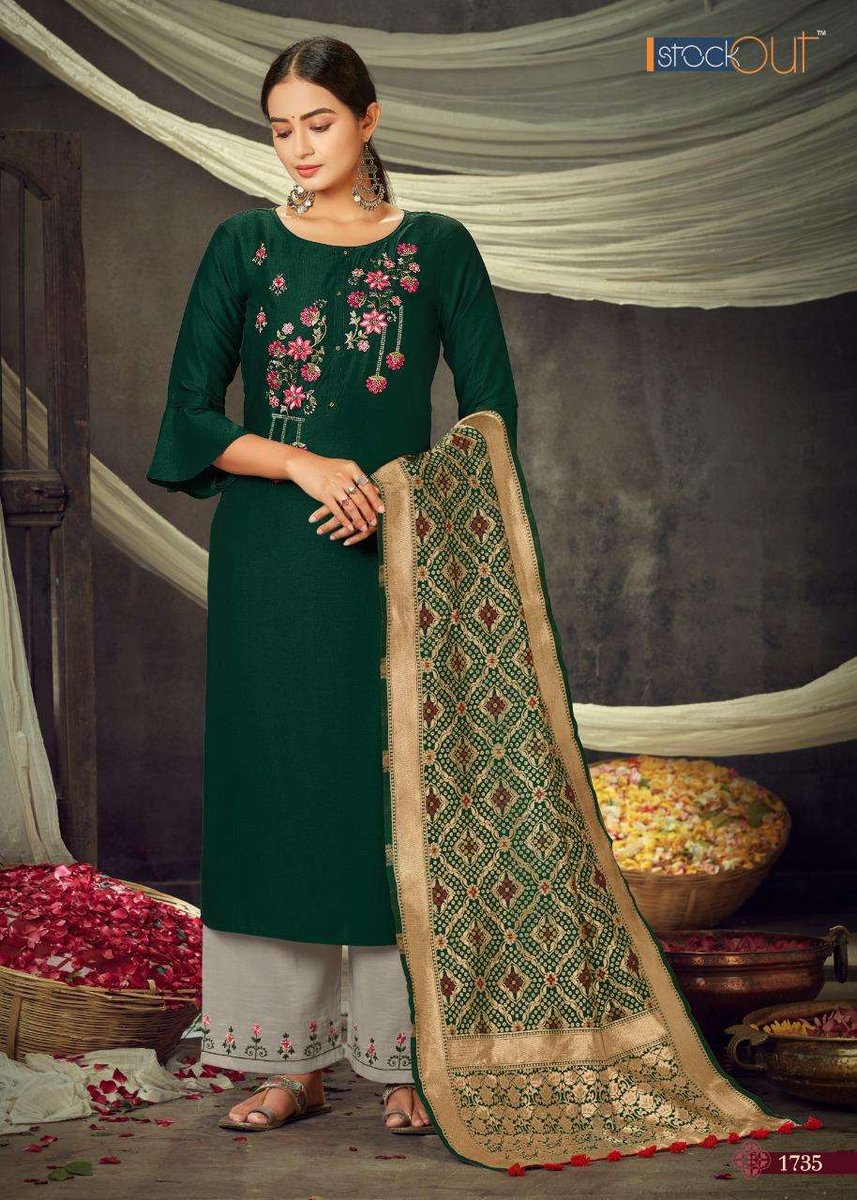 Anju Fabrics Mayuri Vol-1 1735-1742 Series 1