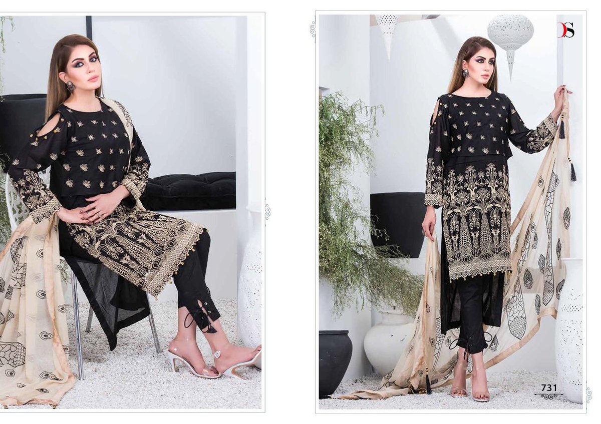 Deepsy Suits Maria B Black Beauty 731-735 Series 1