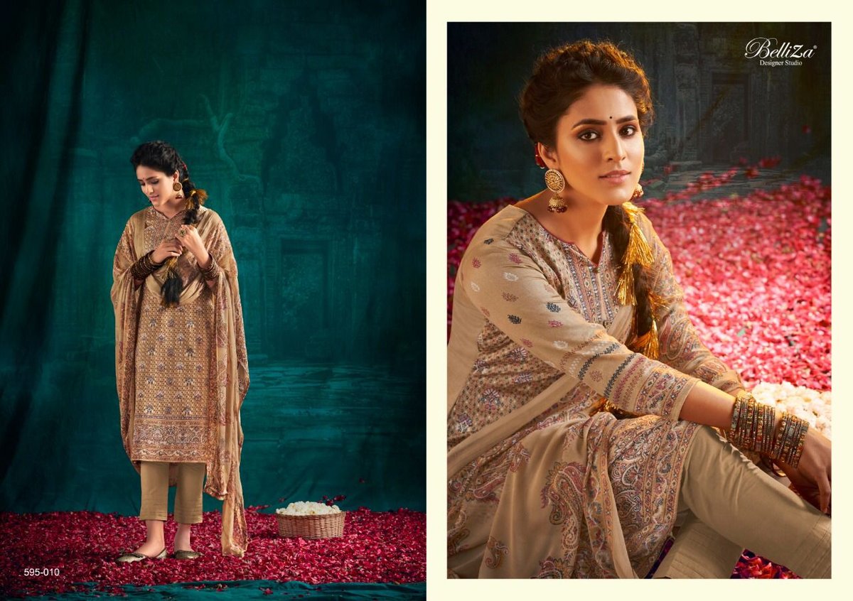 Belliza Designer Neeza 595-001 to 595-010 Series 10