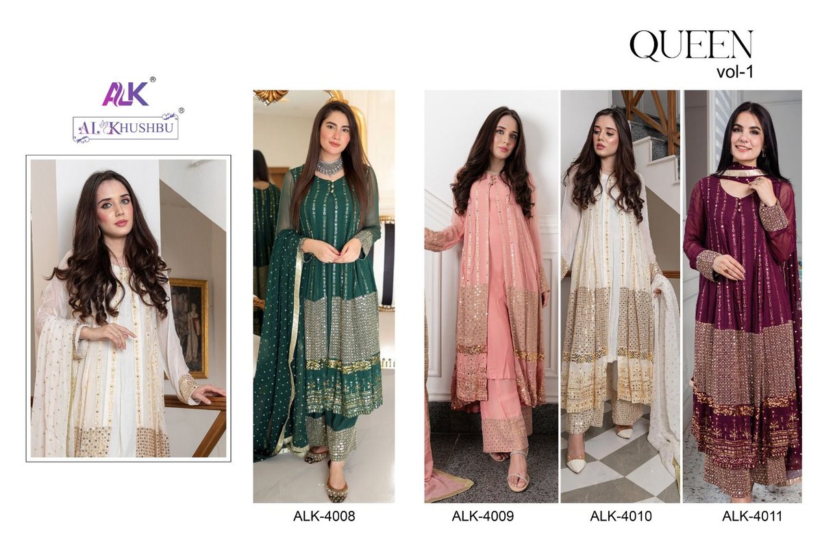 AL Khushbu Queen Vol-1 4008-4011 Series 5