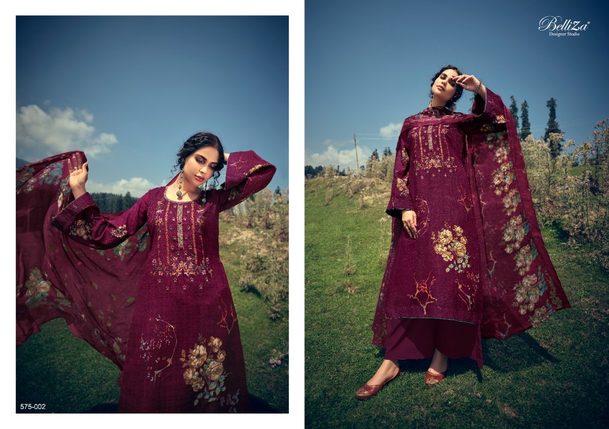 Belliza Designer Kimaya 575-001 to 575-010 Series 2