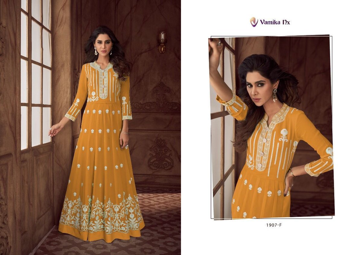 Vamika Nx Siya Vol-2 Platinum 1907 Colors 1