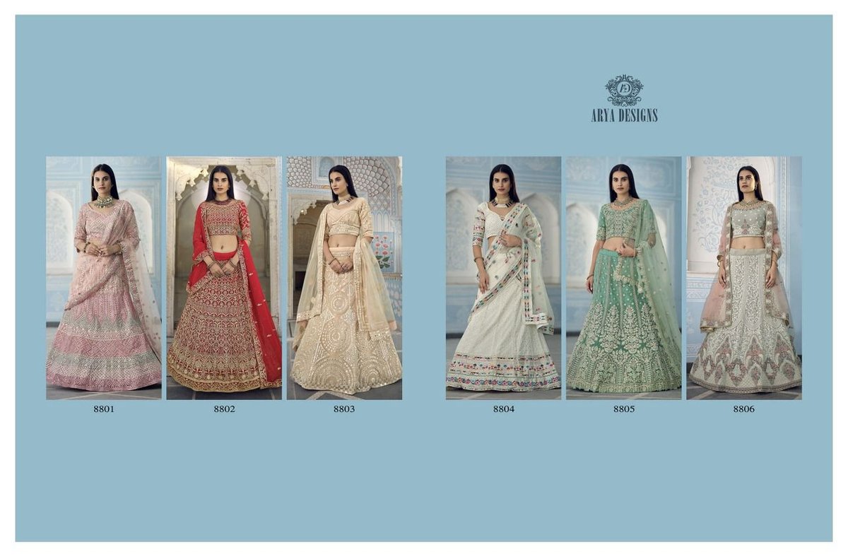 Arya Designs Cinderella Vol-12 8801-8806 Series 7