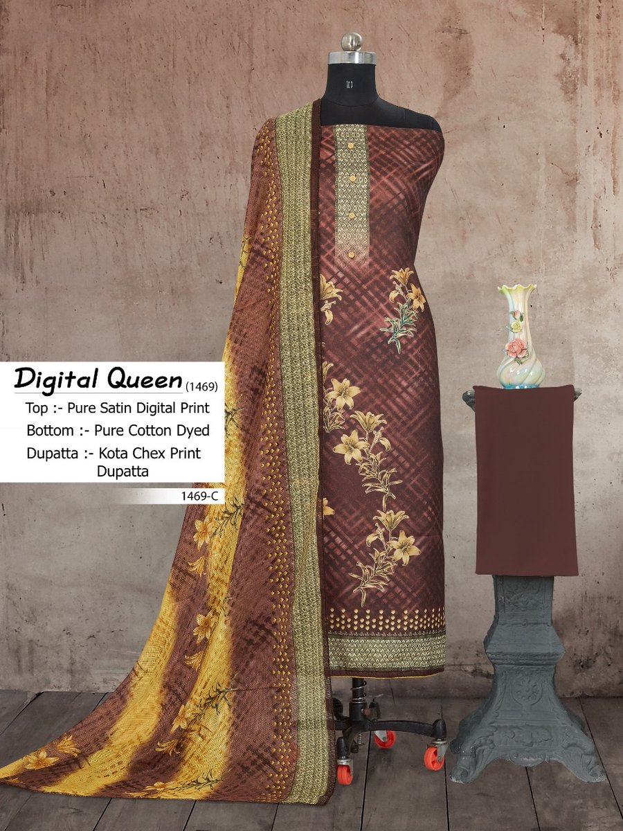 Bipson Prints Digital Queen 1469 Colors 3