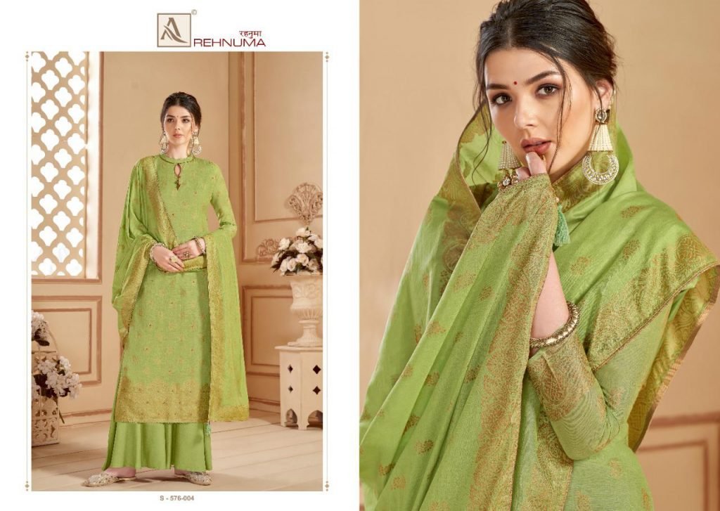 Alok Suits Rehnuma 576-001 to 576-008 Series 4
