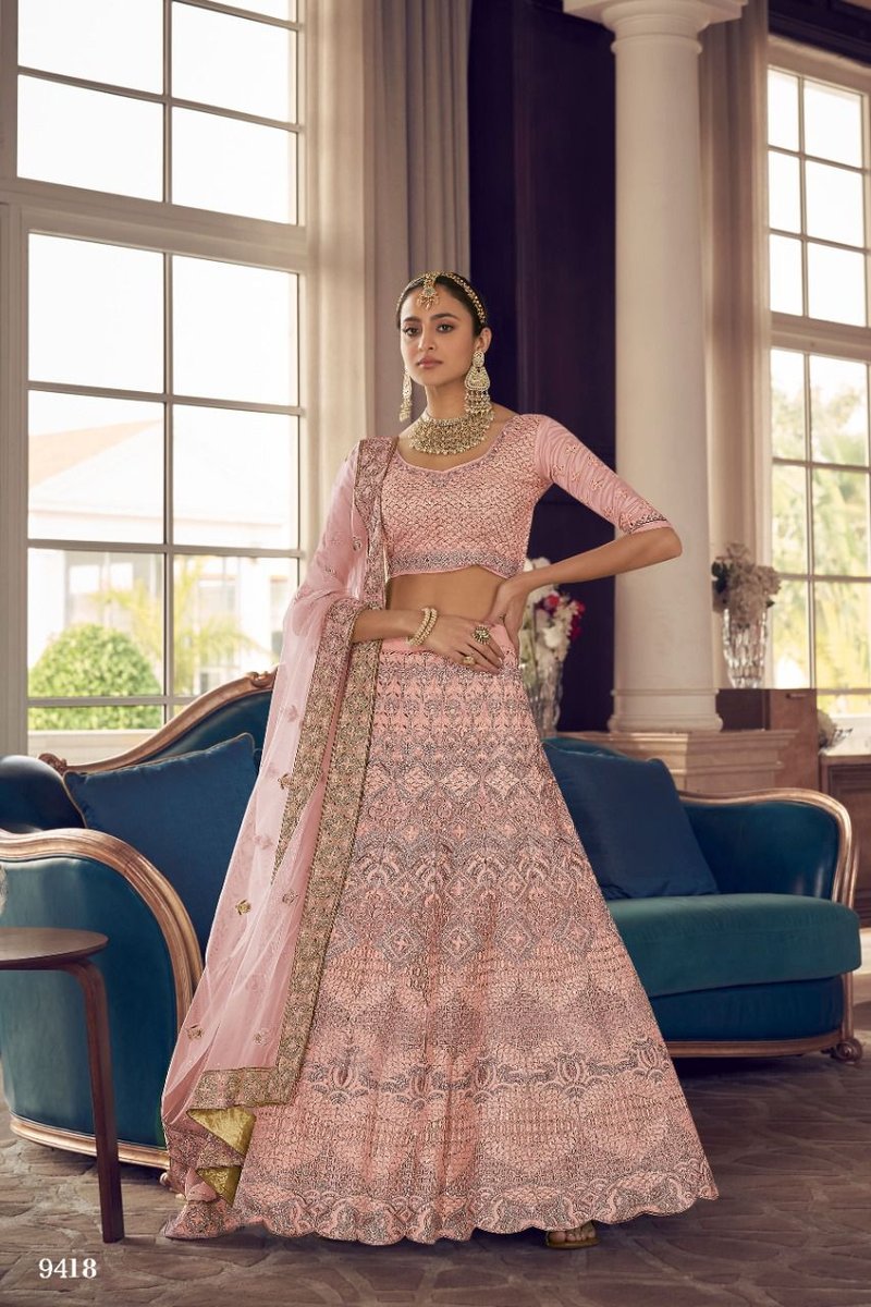 Arya Designs Lehenga Vol-24 9411-9425 Series 8