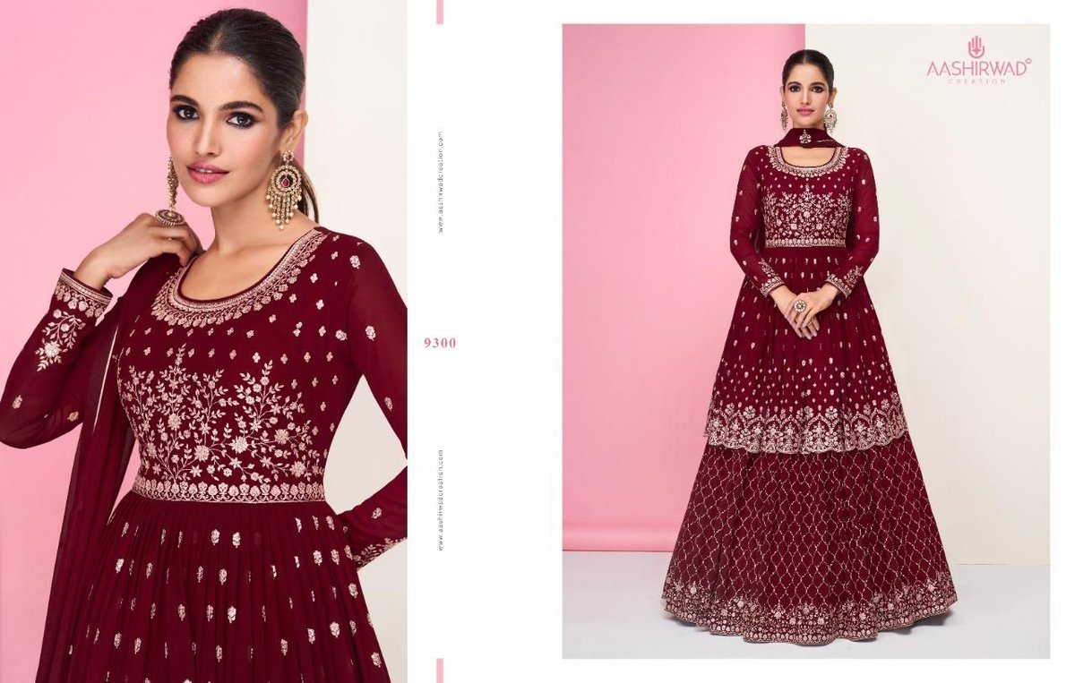 Aashirwad Creation Pari 9300-9304 Series 1