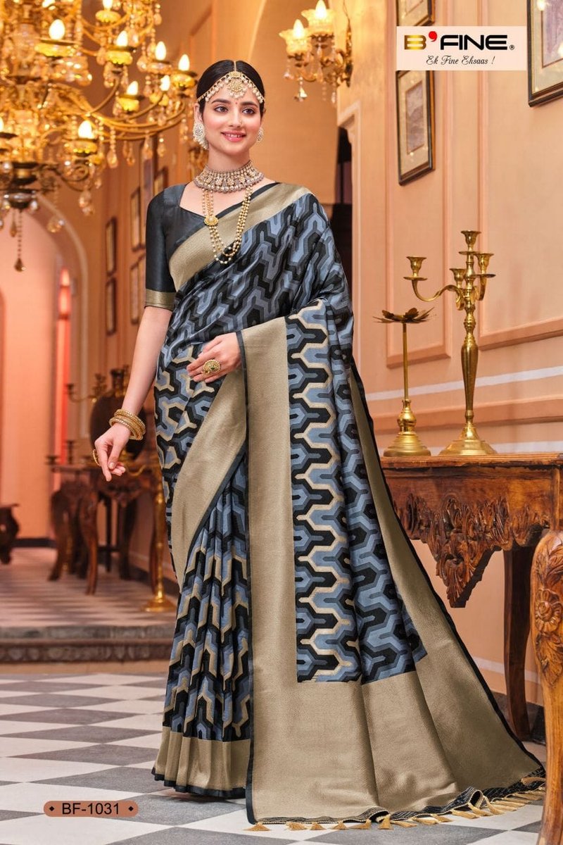 B Fine Saree Roshni 1028-1033 Series 4
