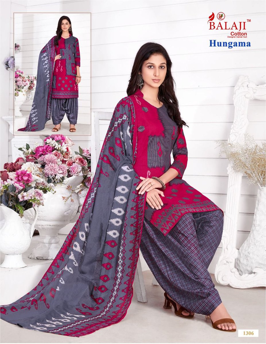Balaji Cotton Hungama Vol-13 1301-1310 Series 6