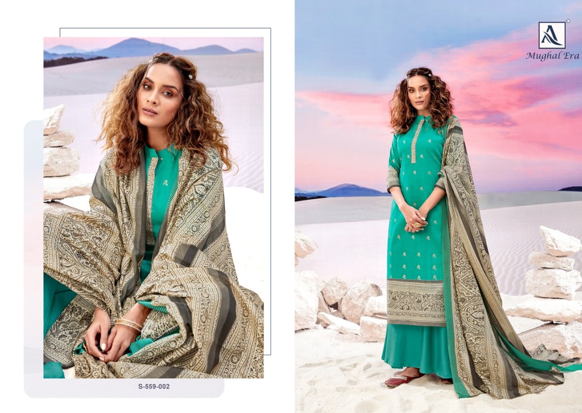 Alok Suits Mughal Era 559-001 to 599-010 Series 2