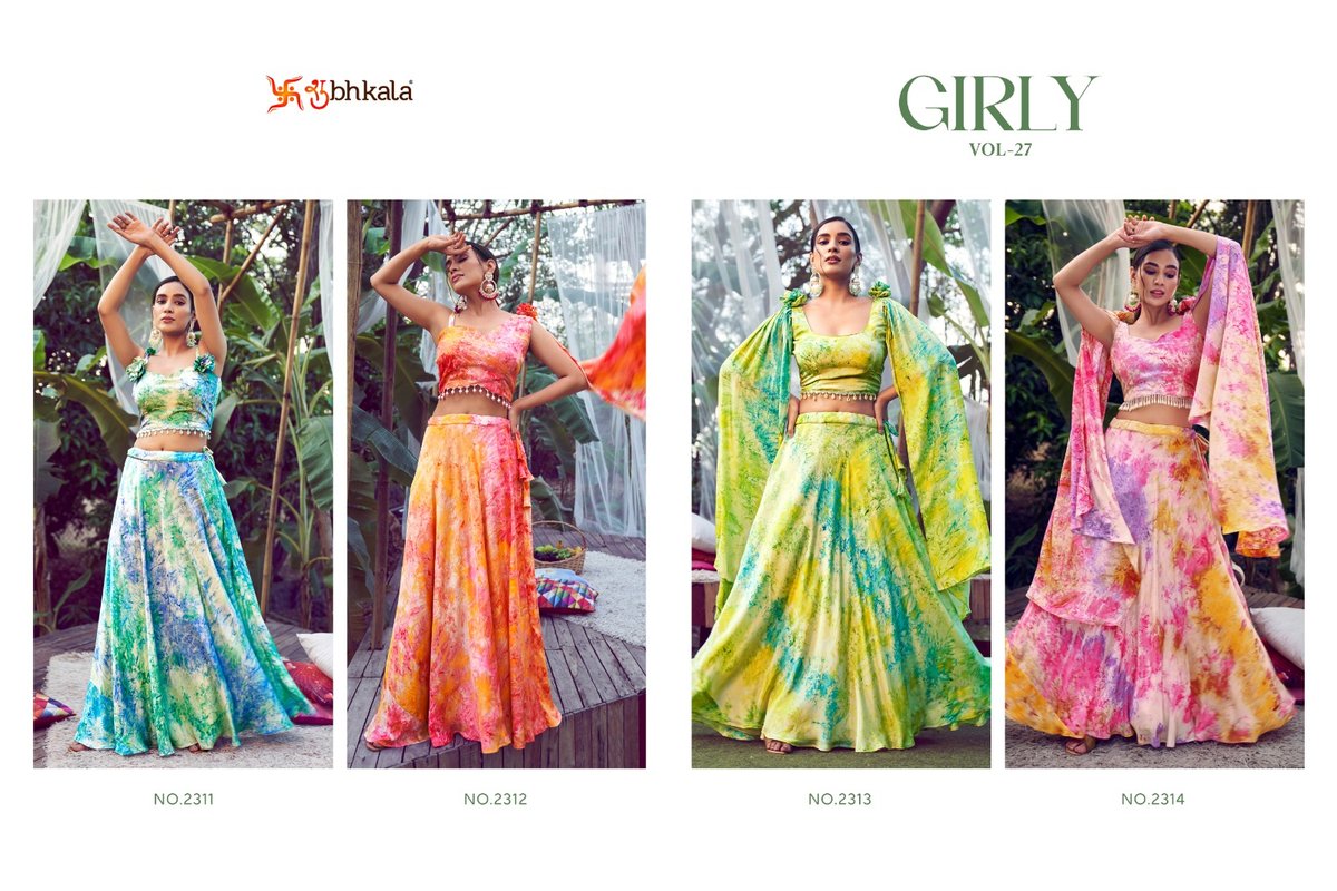 Shubhkala Girly Vol-27 2311-2314 Series 5