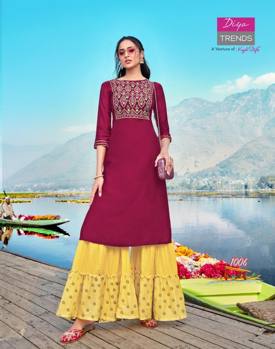 Diya Trendz F.Festive Vol-1 1001-1010 Series 6