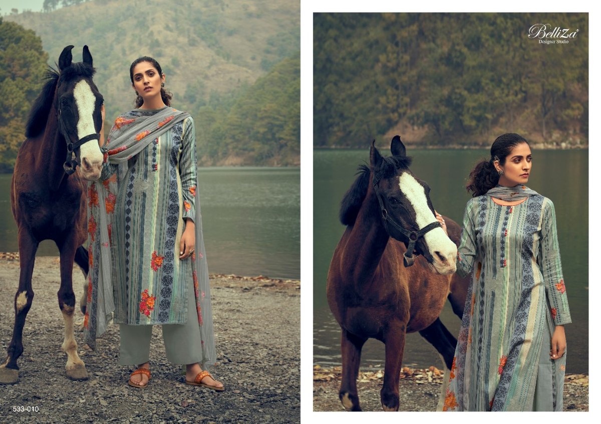 Belliza Designer Riwaaz vol-2 533-001 to 533-010 Series 10