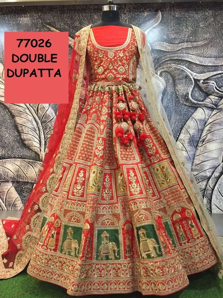 Bollywood Designer Lehenga 76654-77197 Design 5