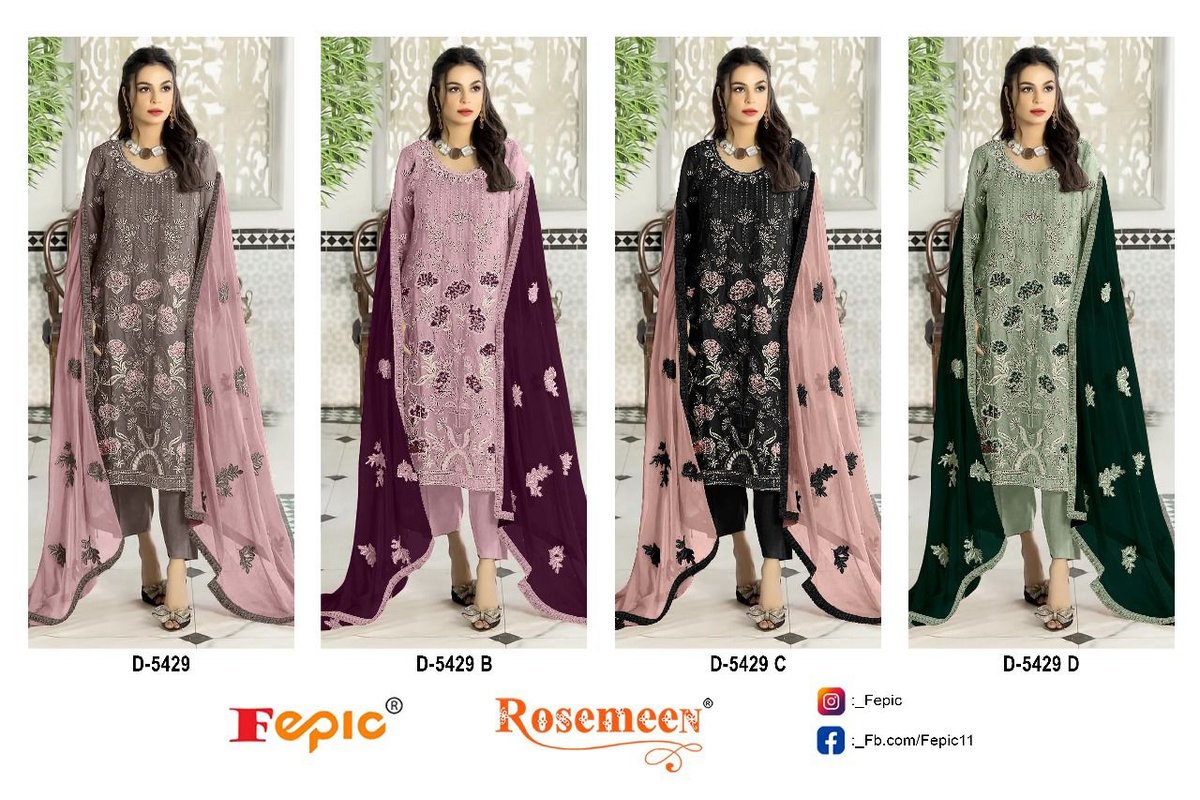 FEPIC ROSEMEEN D-5429-A TO D-5429-D 5