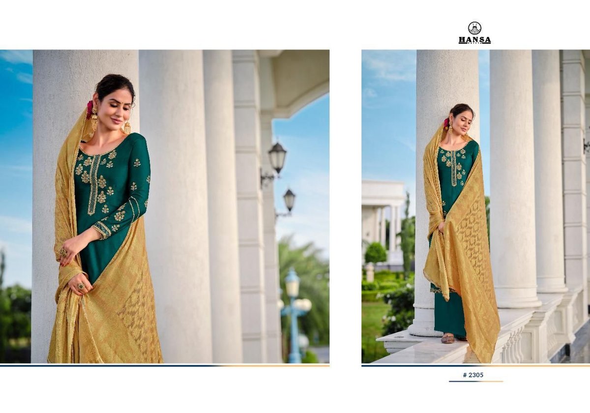 Hansa Prints Bindiya Banaras 2301-2305 Series 5