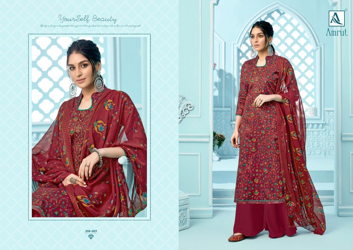 Alok Suit Amrut 558-001-558-010 Series 3