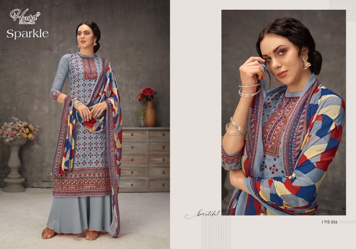 Harshit Fashion Sparkle 1715-001 to 1715-010 Series 6