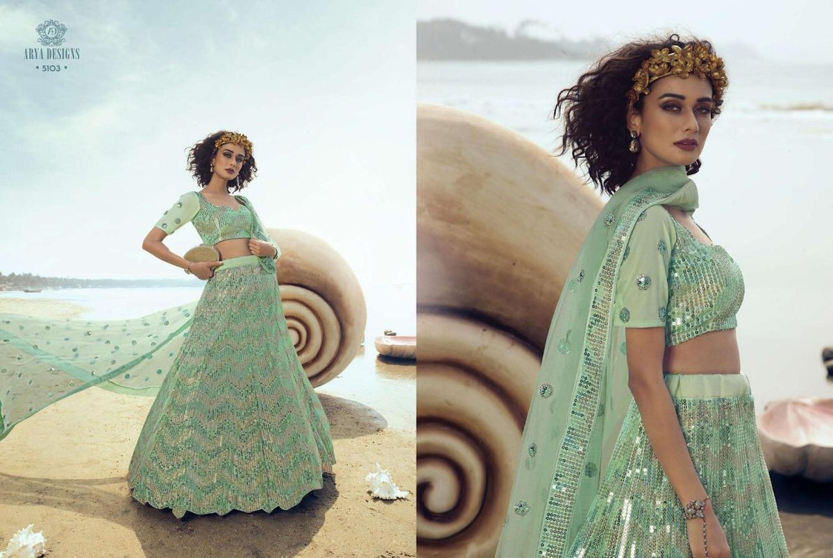 Arya Designer Lehenga Cinderella Vol-10 5101-5110 Series 3
