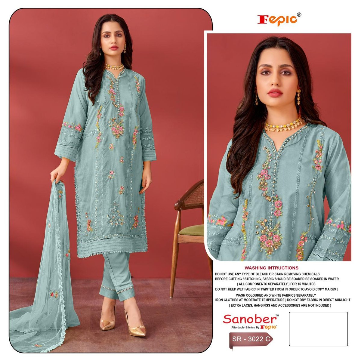 Fepic Rosemeen Sanober SR-3022 Colors 3