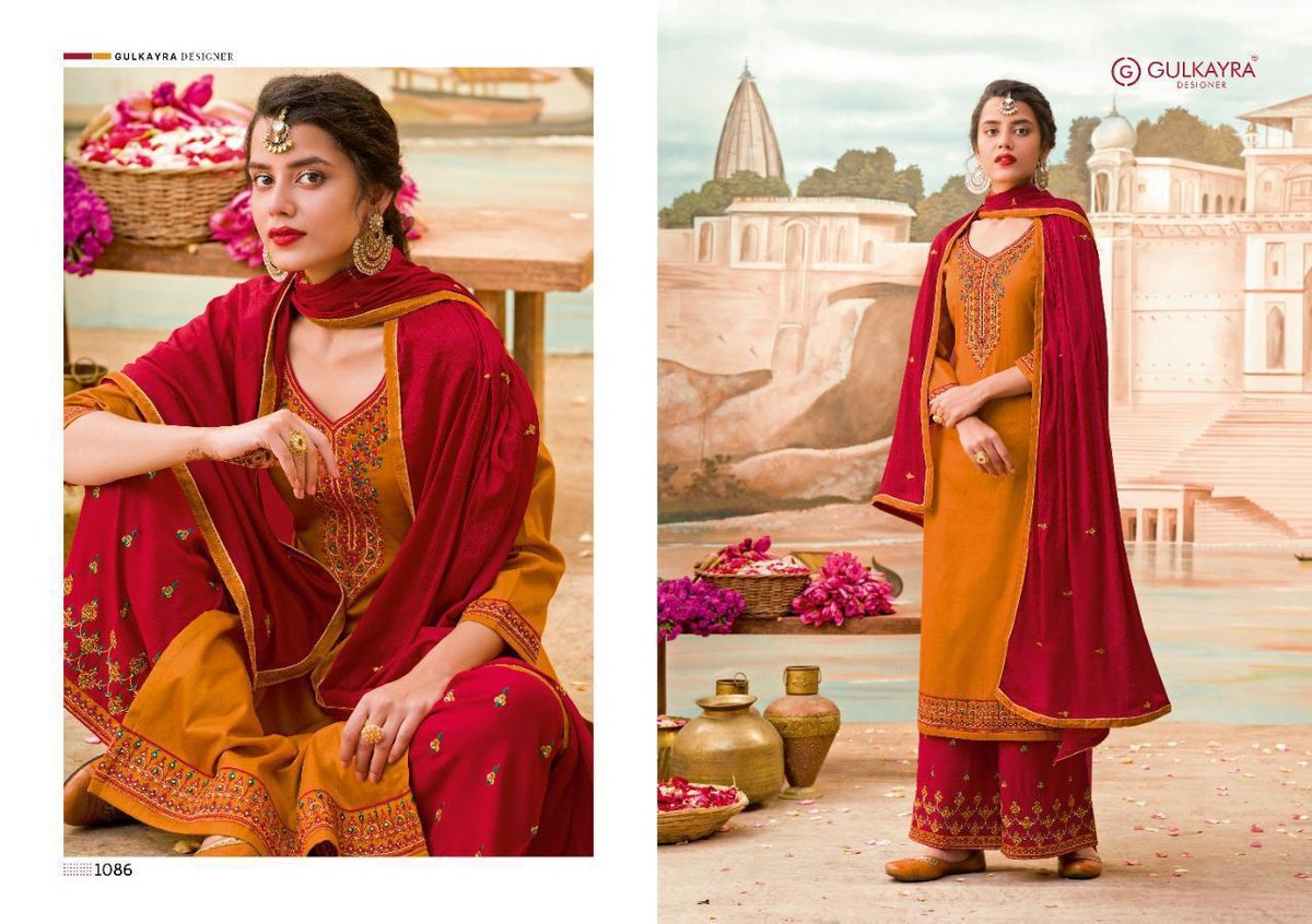 Gulkayra Designer Mannat 1081-1086 Series 6