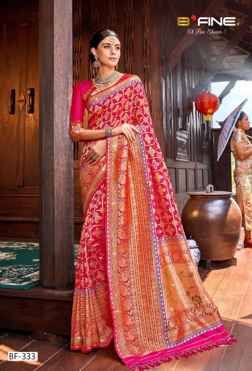 B Fine Saree Swarovski BF-329-BF-338 Series 5
