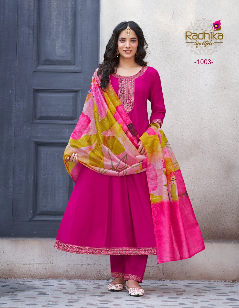 RADHIKA LIFESTYLE GULMOHAR VOL-1 1001 TO 1004 3
