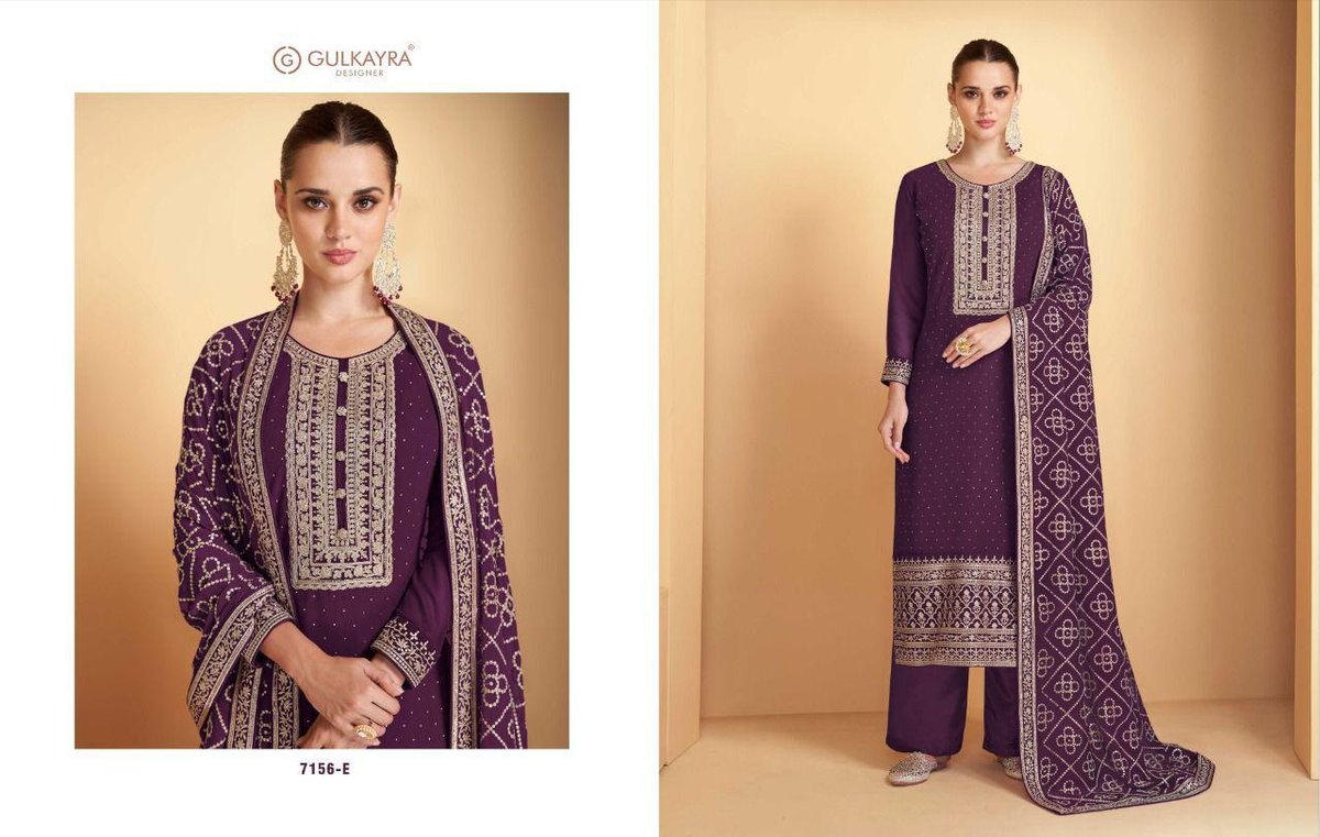Gulkayra Designer Amisha 7156 Colors 5