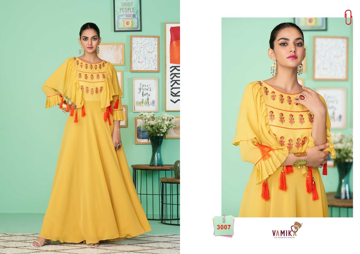 Vamika Nx Glamore Shine Vol-2 3007-3012 Series 1
