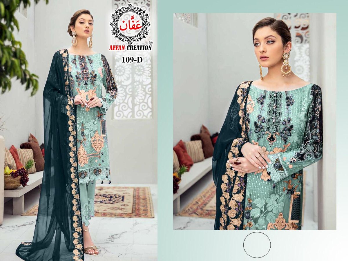 Affan Creation 109 New Colors Salwar Kameez 5