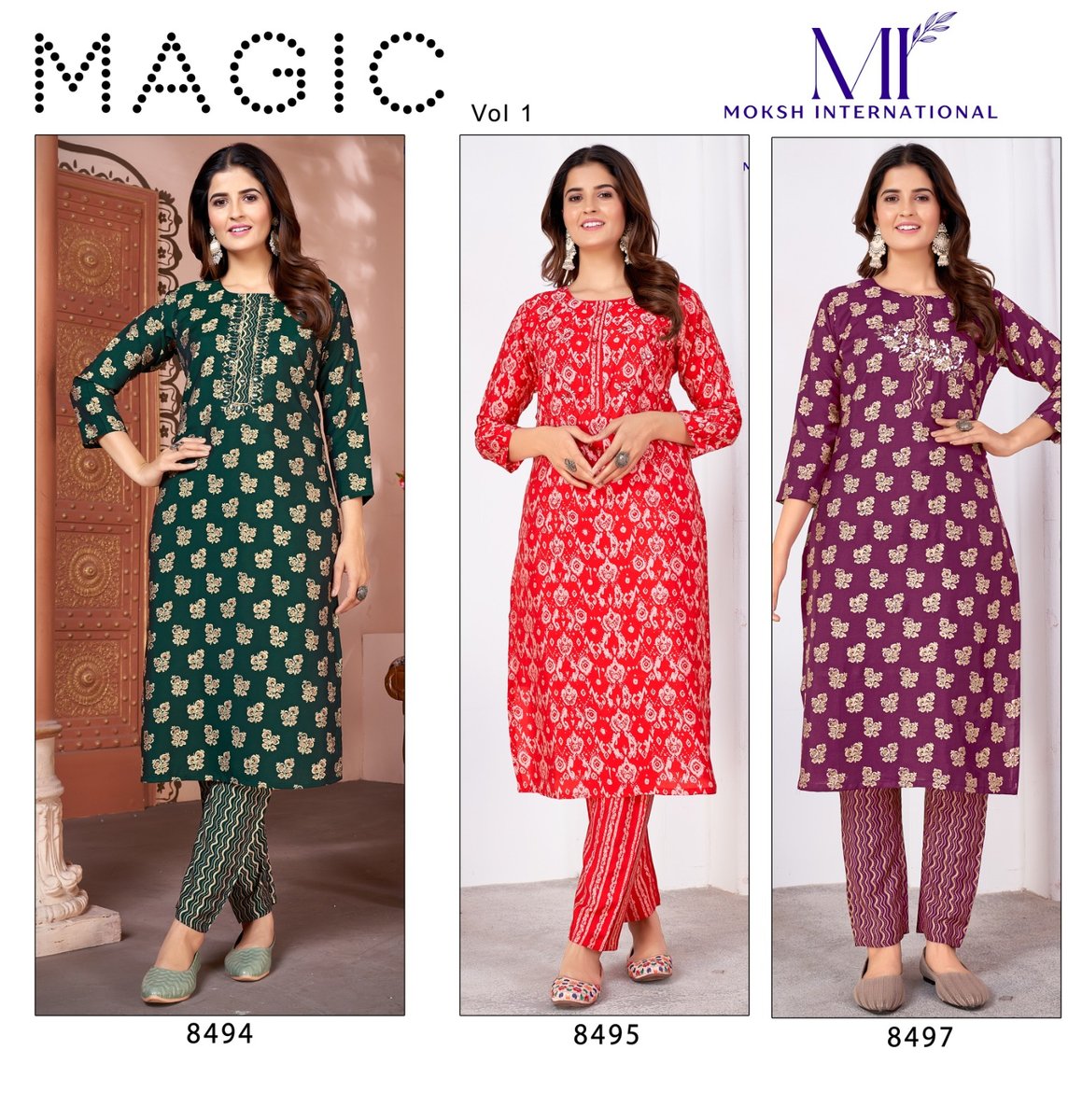MOKSH MAGIC VOL-01 8494 TO 8497 4