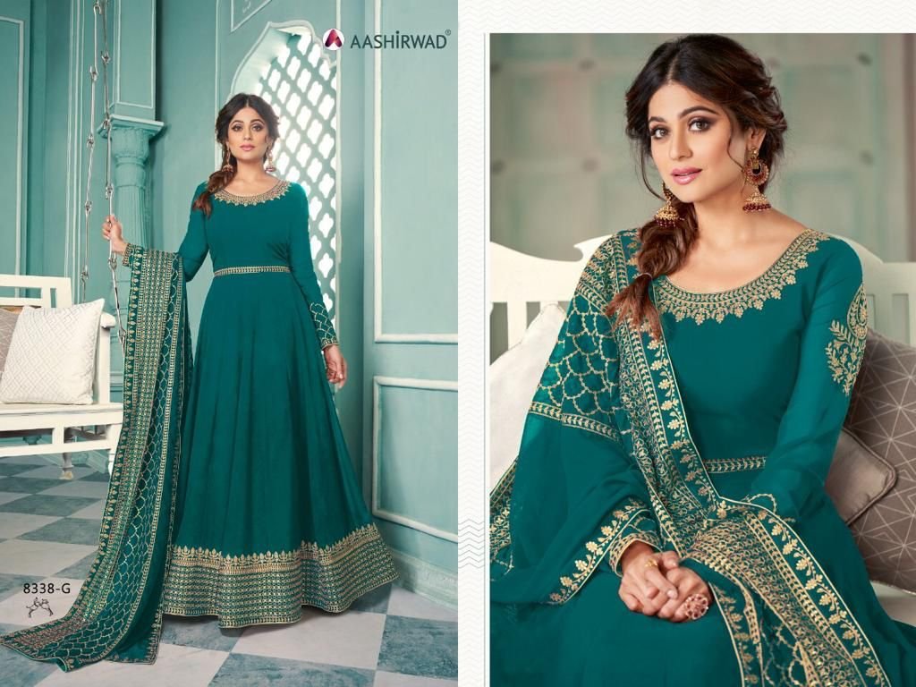 Aashirwad Creation Samaira Premium Quality 8338 Colors 8