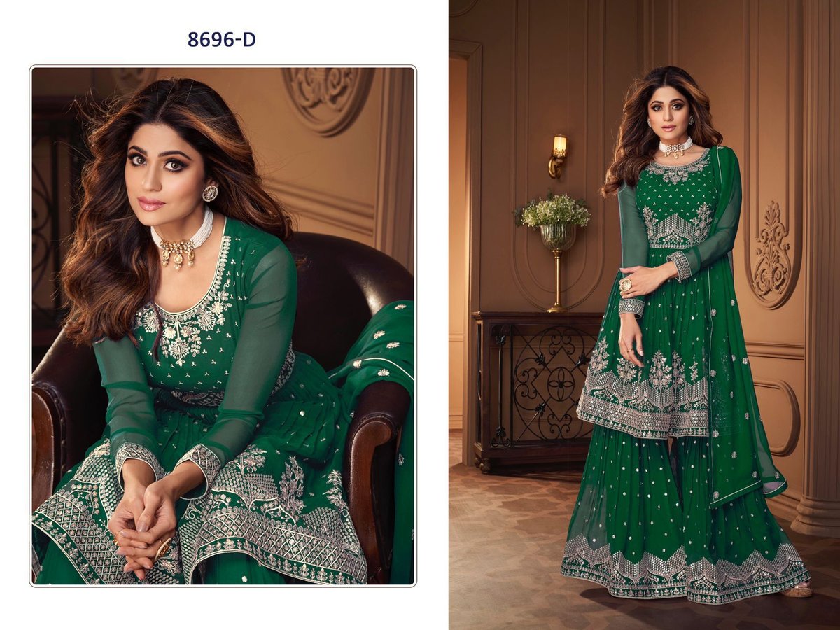 Aashirwad Creation Heroine 8696 Colors 9