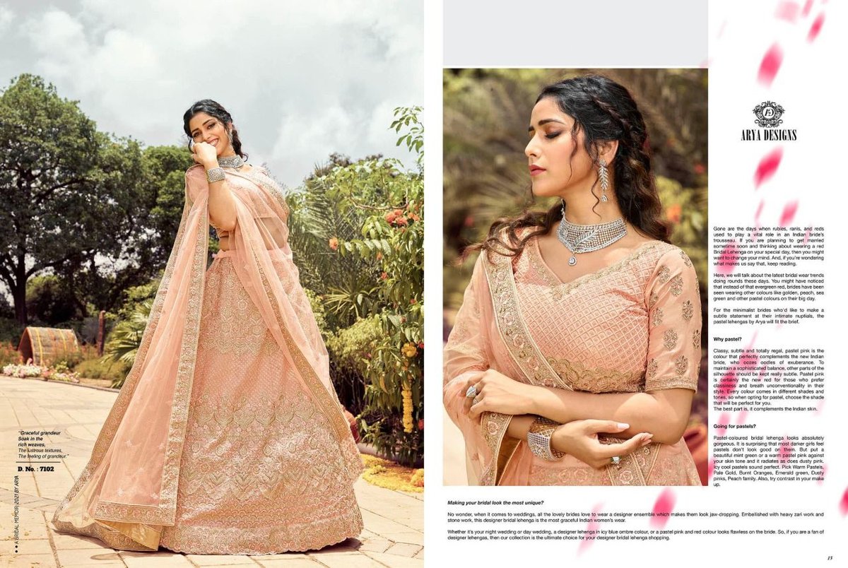 Arya Designs Bridal Dream 7101-7112 Series 2