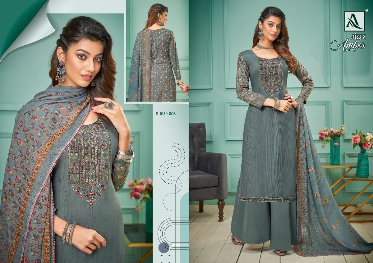 Alok Suits Amber 1039-001 to 1039-008 Series 8
