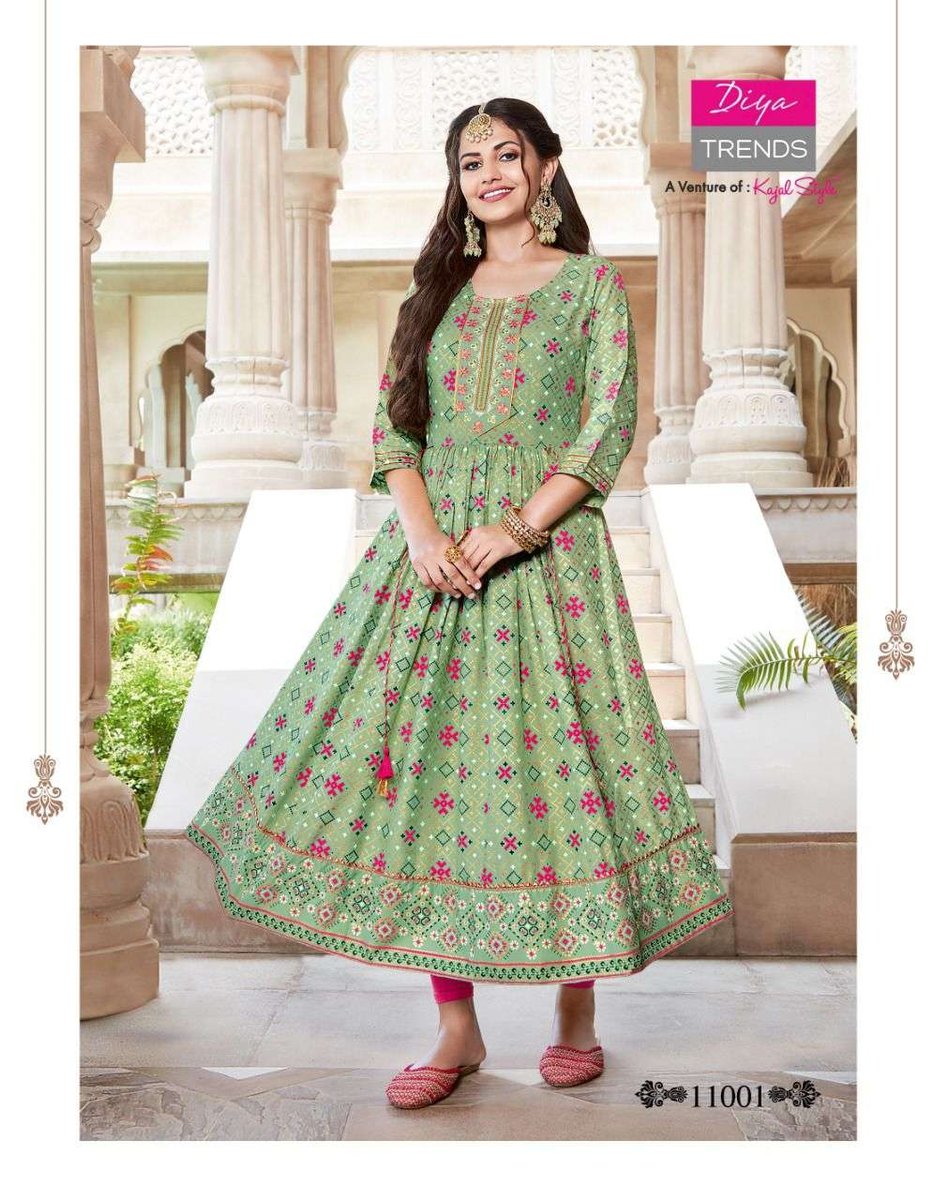 Diya Trends Ethnicity Vol-11 11001-11010 Series 1