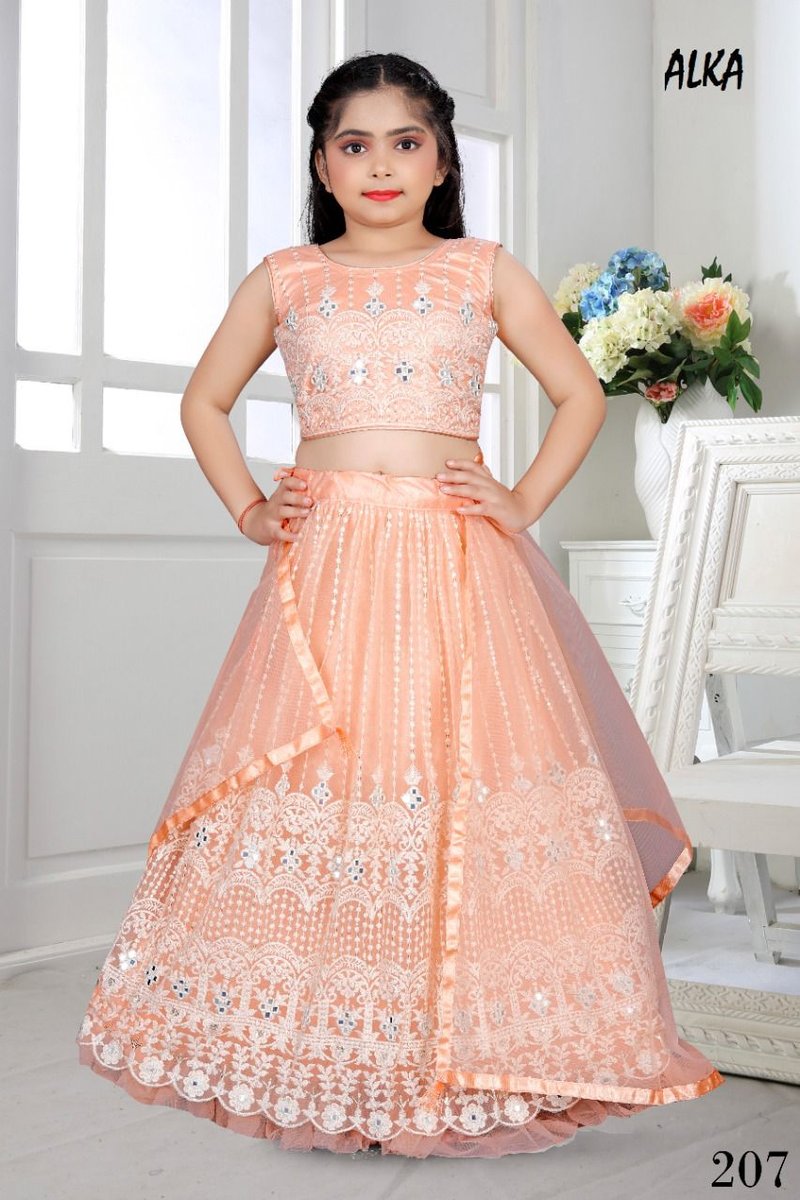 Alka Children Wear Vol-25 207-210 Series 1