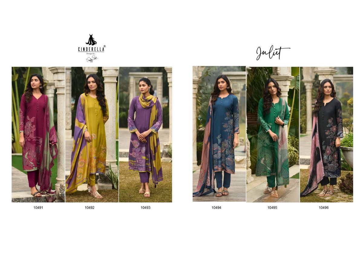 CINDRELLA JULIET 10491 TO 10496 7