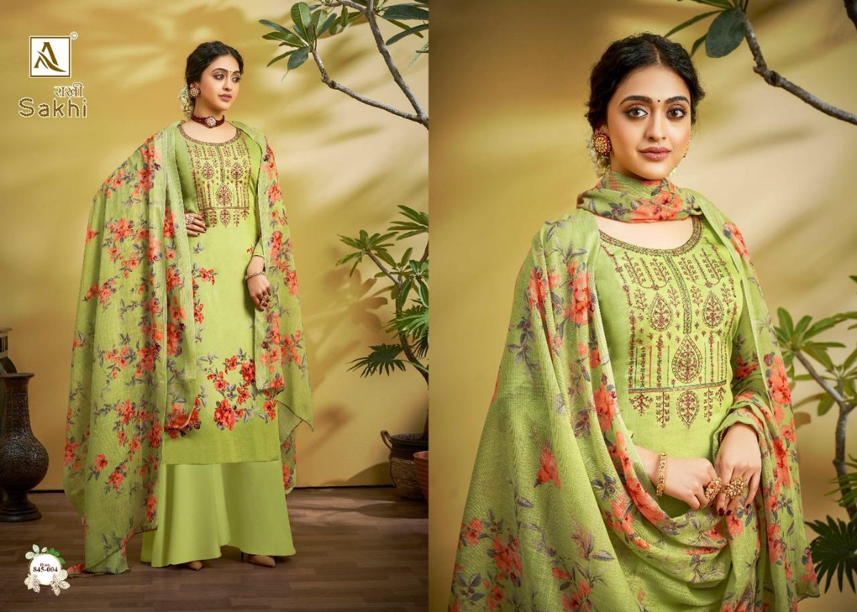 Alok Suits Sakhi 845-001 to 845-010 Series 4