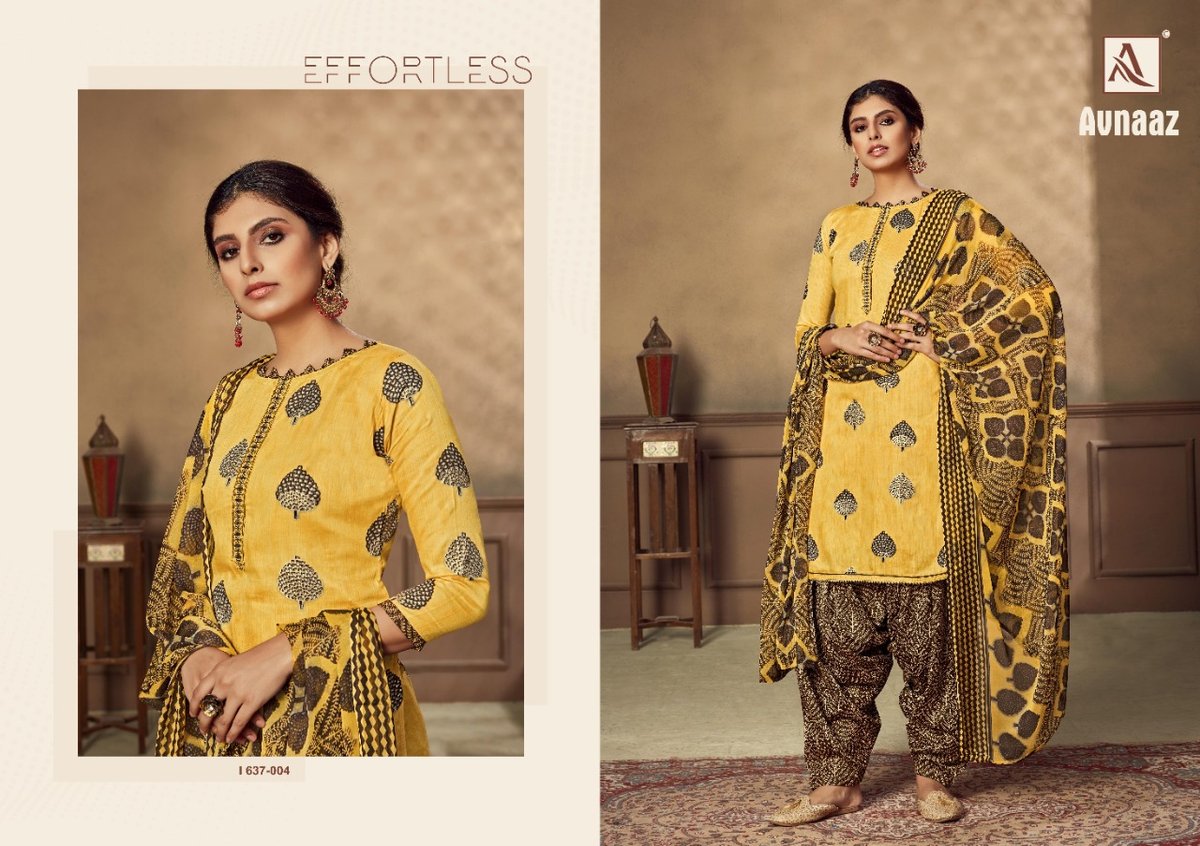 Alok Suits Avnaaz 637-001 to 637-008 Series 4