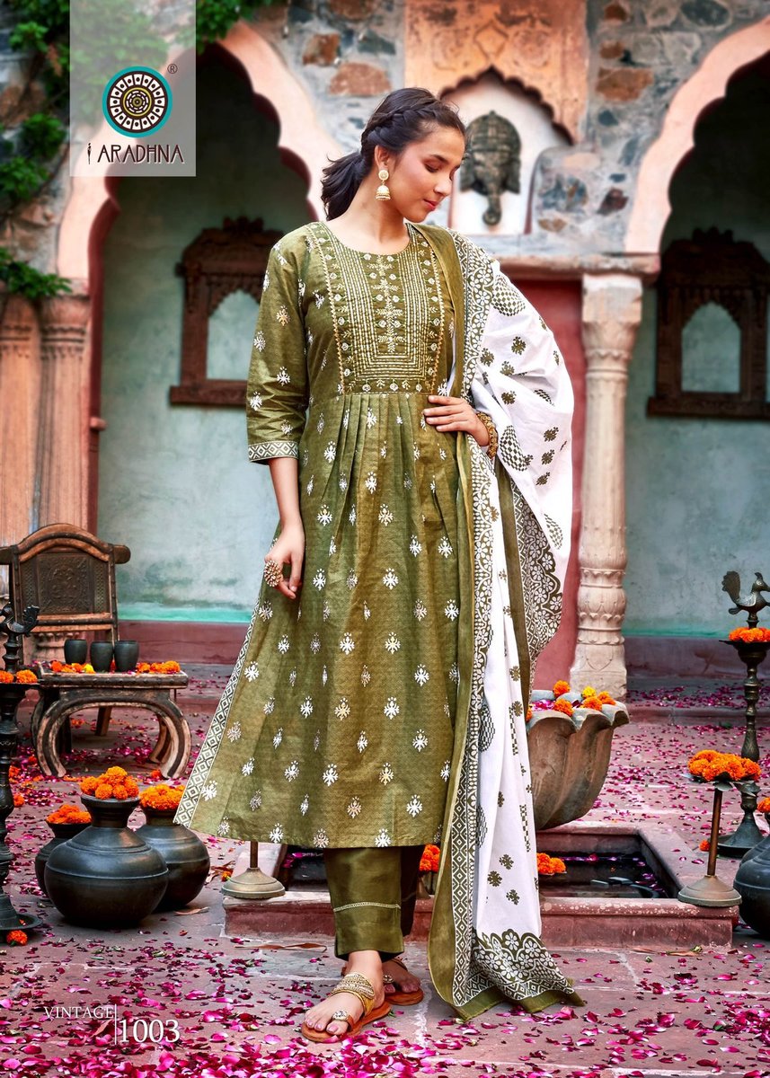 Aradhna Fashion Vintage Vol-1 1001-1008 Series 3