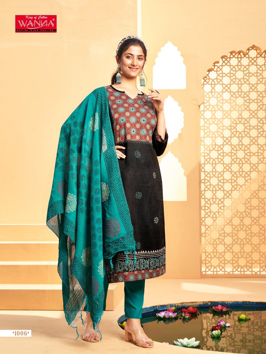 WANNA AJRAKH COTTON 1001 TO 1006 6